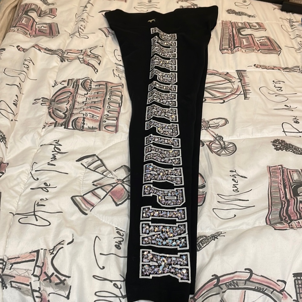 Pink Rhinestones legging